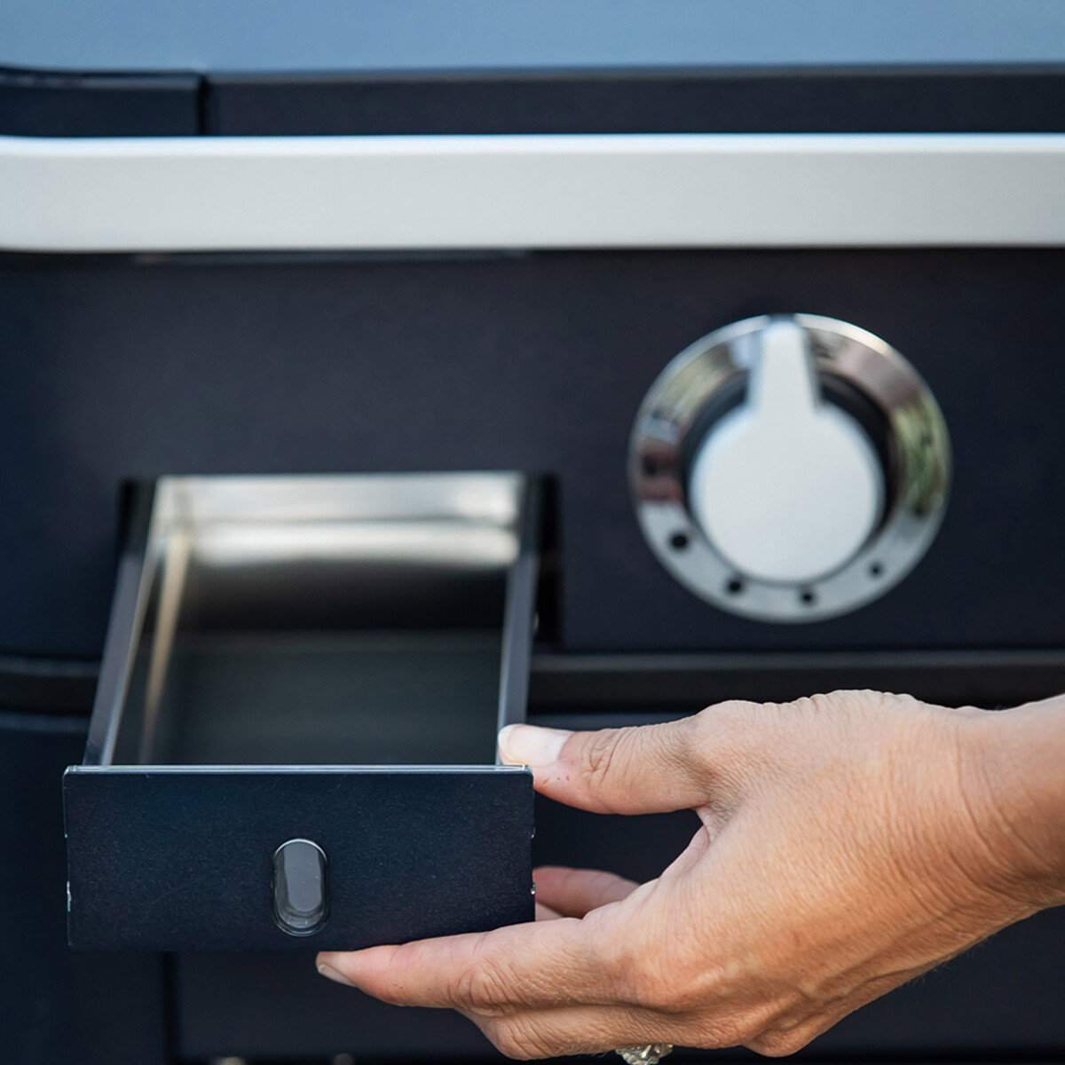 PLANCHA A GAS COMBO ENOSIGN 65 BLUE NAVY CON COPERCHIO