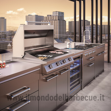 STEEL MODULO BARBECUE G9BS-4C