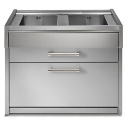 STEEL LAVELLO IN ACCIAIO INOX 120CM G12C-L2