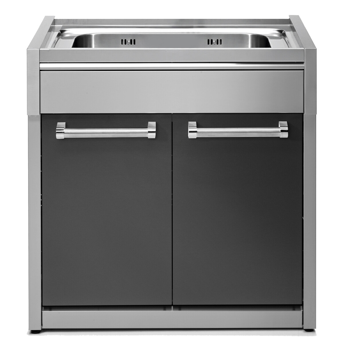 STEEL LAVELLO IN ACCIAIO INOX ANTRACITE 90CM G9S-L1 STEEL LAVELLO IN ACCIAIO INOX ANTRACITE 90CM G9S-L1
