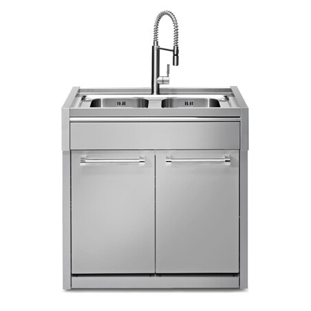 CUCINA DA ESTERNO STEEL GENESI - SET 4