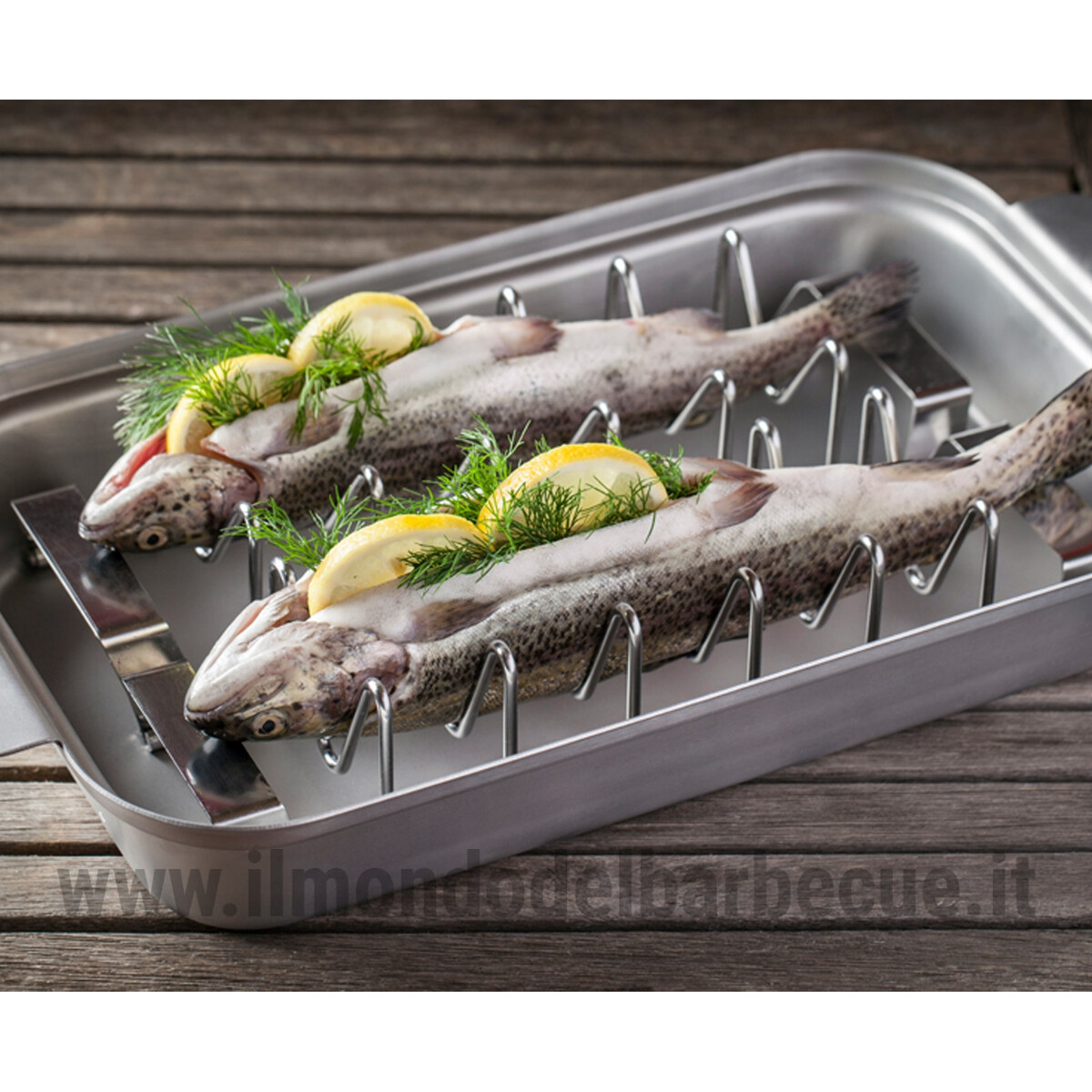 GRIGLIA PER PESCE E COSTOLETTE IN ACCIAIO INOX FORNETTO GRIGLIA PER PESCE E COSTOLETTE IN ACCIAIO INOX FORNETTO