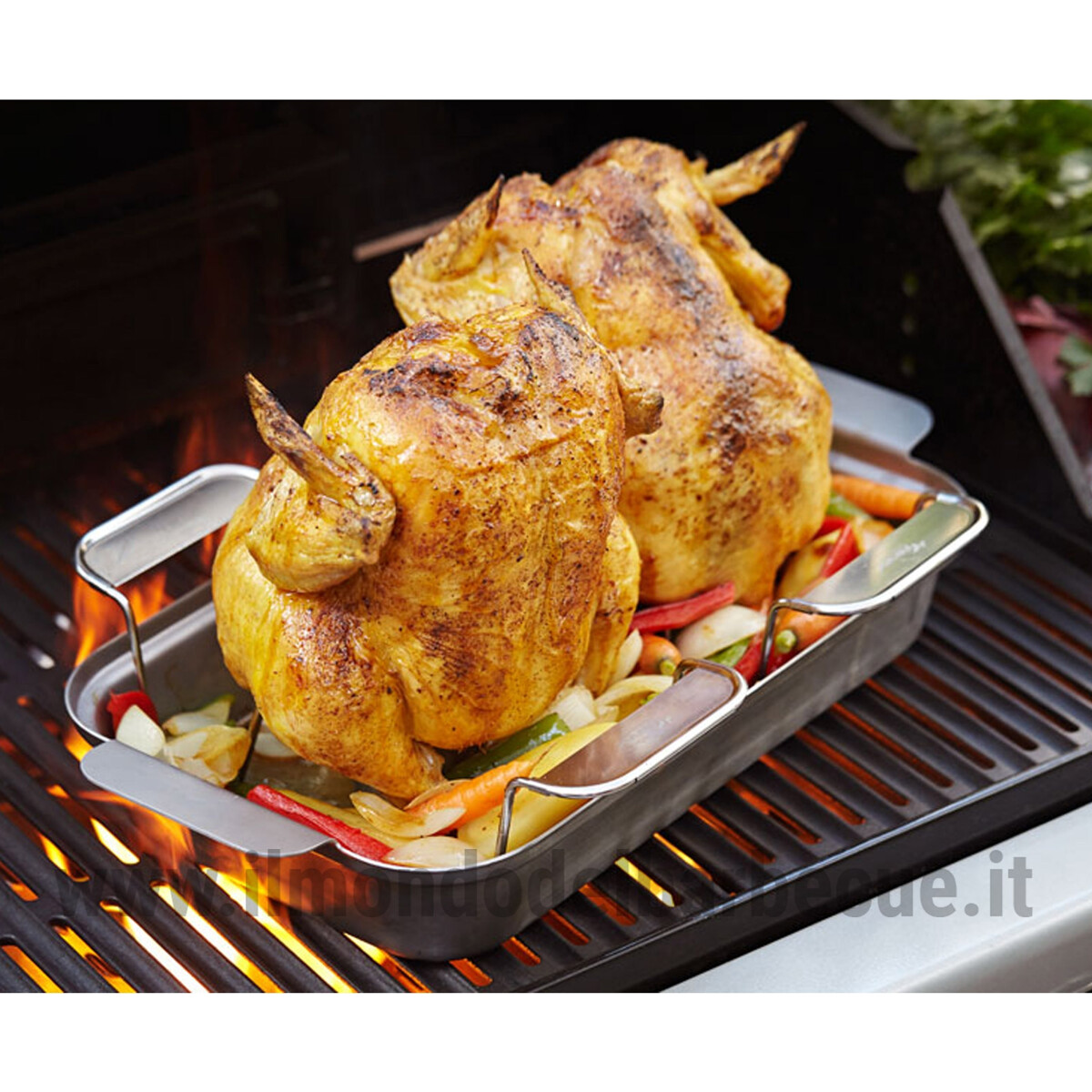 SUPPORTO POLLO IN ACCIAIO INOX FORNETTO SUPPORTO POLLO IN ACCIAIO INOX FORNETTO