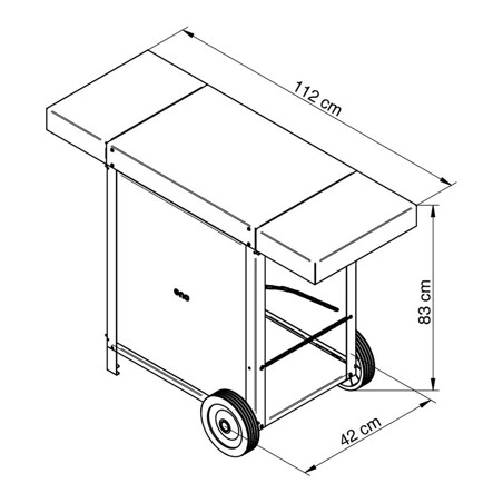 CARRELLO OSCAR INOX