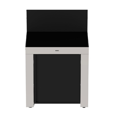 MODULO STANDARD ACCIAIO INOX E NERO