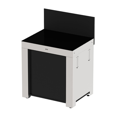 MODULO STANDARD ACCIAIO INOX E NERO