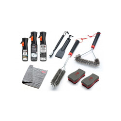 KIT DI PULIZIA PER BARBECUE A GAS IN ACCIAIO INOX