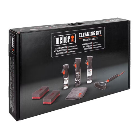 KIT DI PULIZIA PER BARBECUE A CARBONE