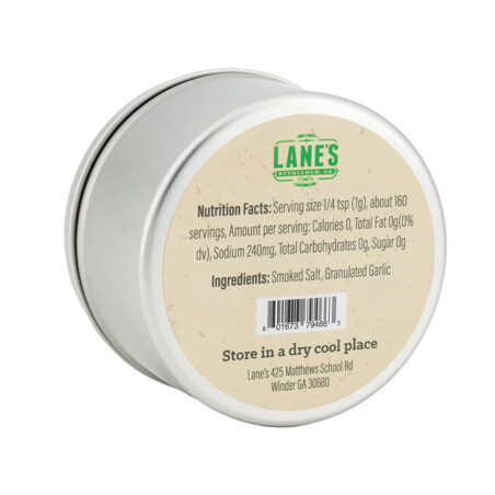 LANE'S LOADED GARLIC SMOKED FINISHING SALT