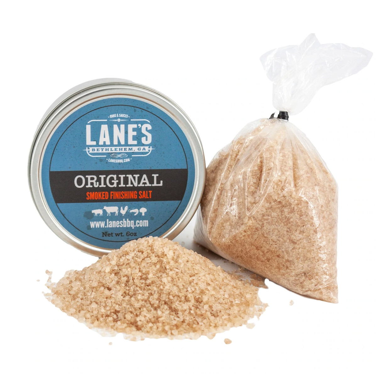 LANE'S ORIGINAL SMOKED FINISHING SALT LANE'S ORIGINAL SMOKED FINISHING SALT