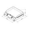 PLANCHA FUSION 60 GRIGIO SCURO PLANCHA FUSION 60 GRIGIO SCURO