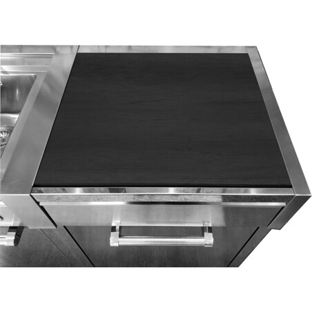 CEPPO IN HPL PER MODULI STEEL 45 CM