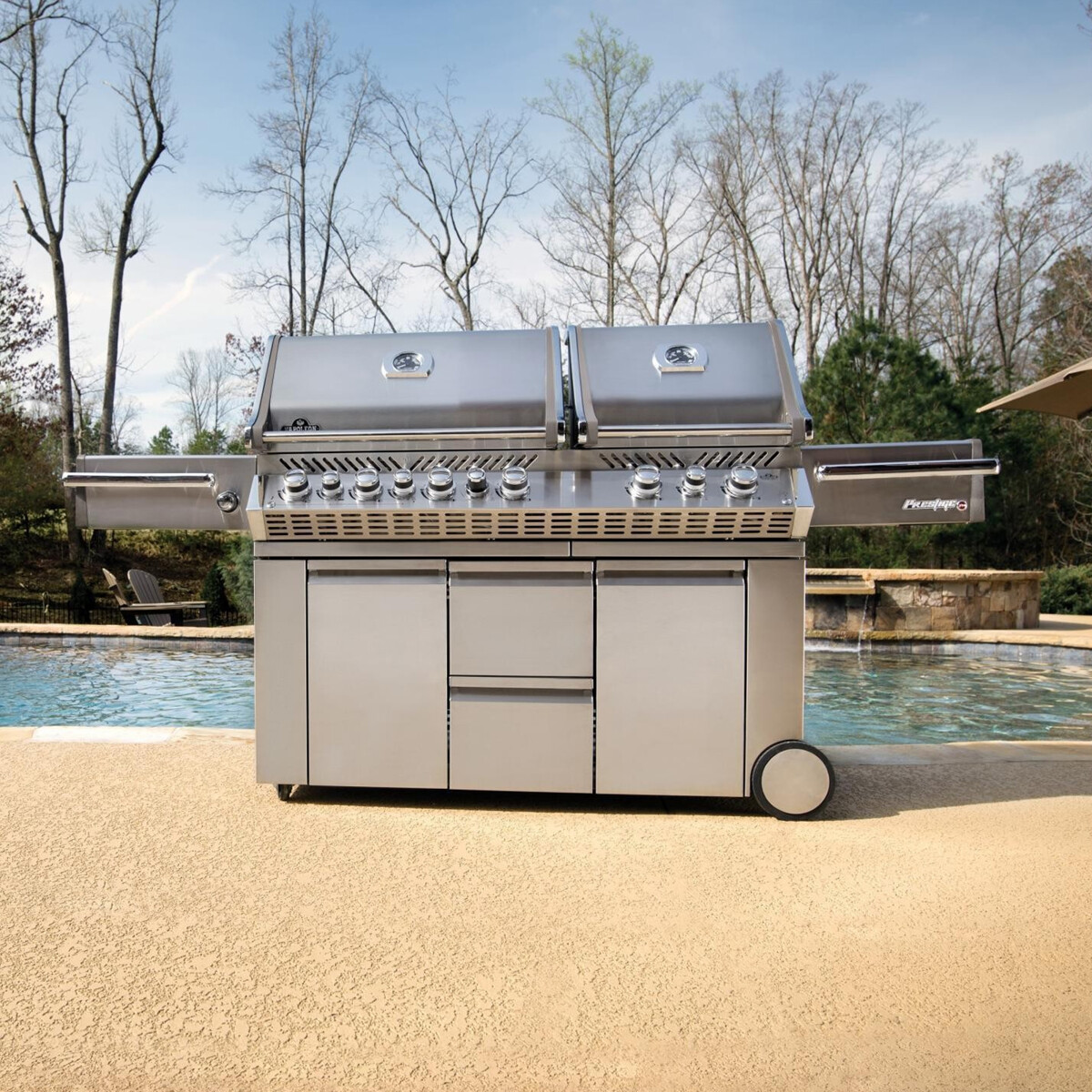 BARBECUE A GAS NAPOLEON PRESTIGE PRO825RSIB