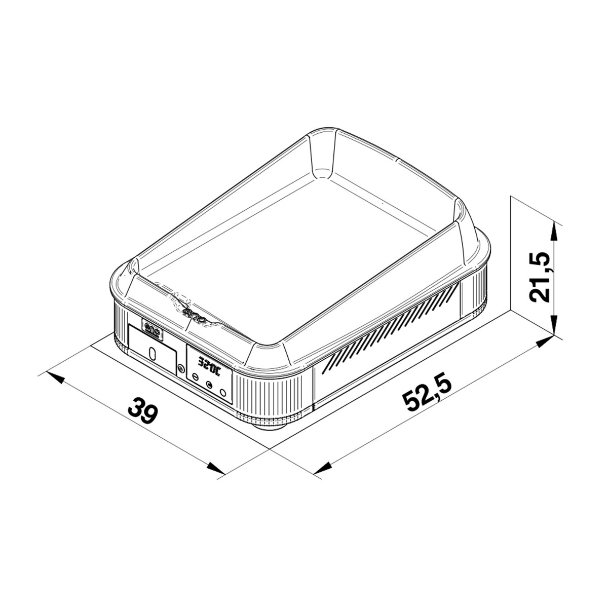 PLANCHA ENOSIGN 40 ELECTRIC