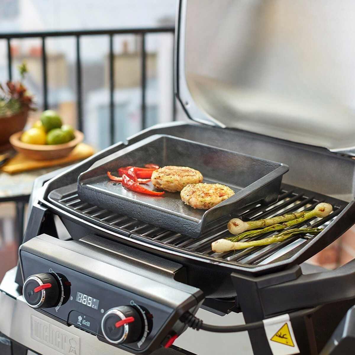 PIASTRA PER BARBECUE PULSE PICCOLO E GRANDE Weber Accessori