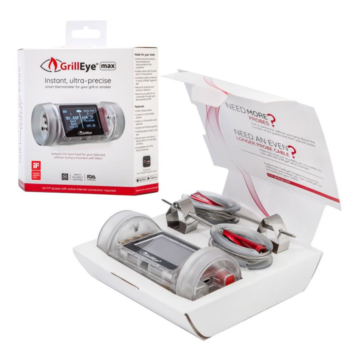 GRILLEYE MAX TERMOMETRO WI-FI