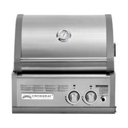 BARBECUE A INFRAROSSI A GAS DA INCASSO CROSSRAY 2 BURNER