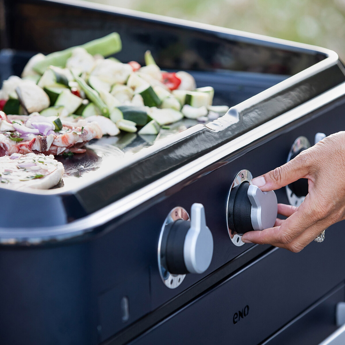 PLANCHA A GAS ENOSIGN 80 BLUE NAVY