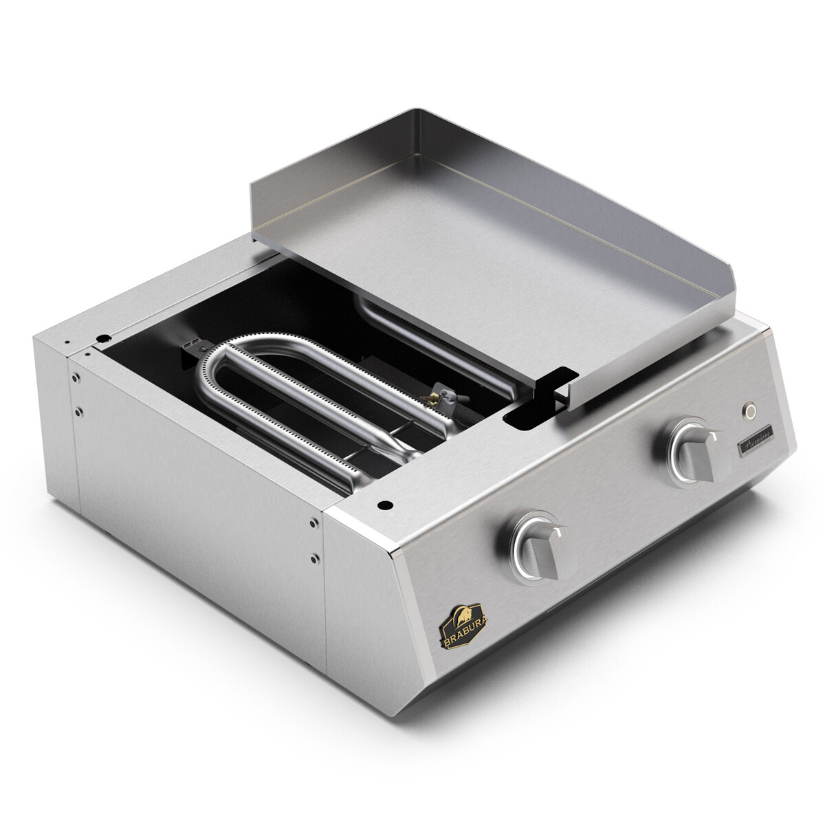 PLANCHA A GAS BRABURA L CLASS INOX 20