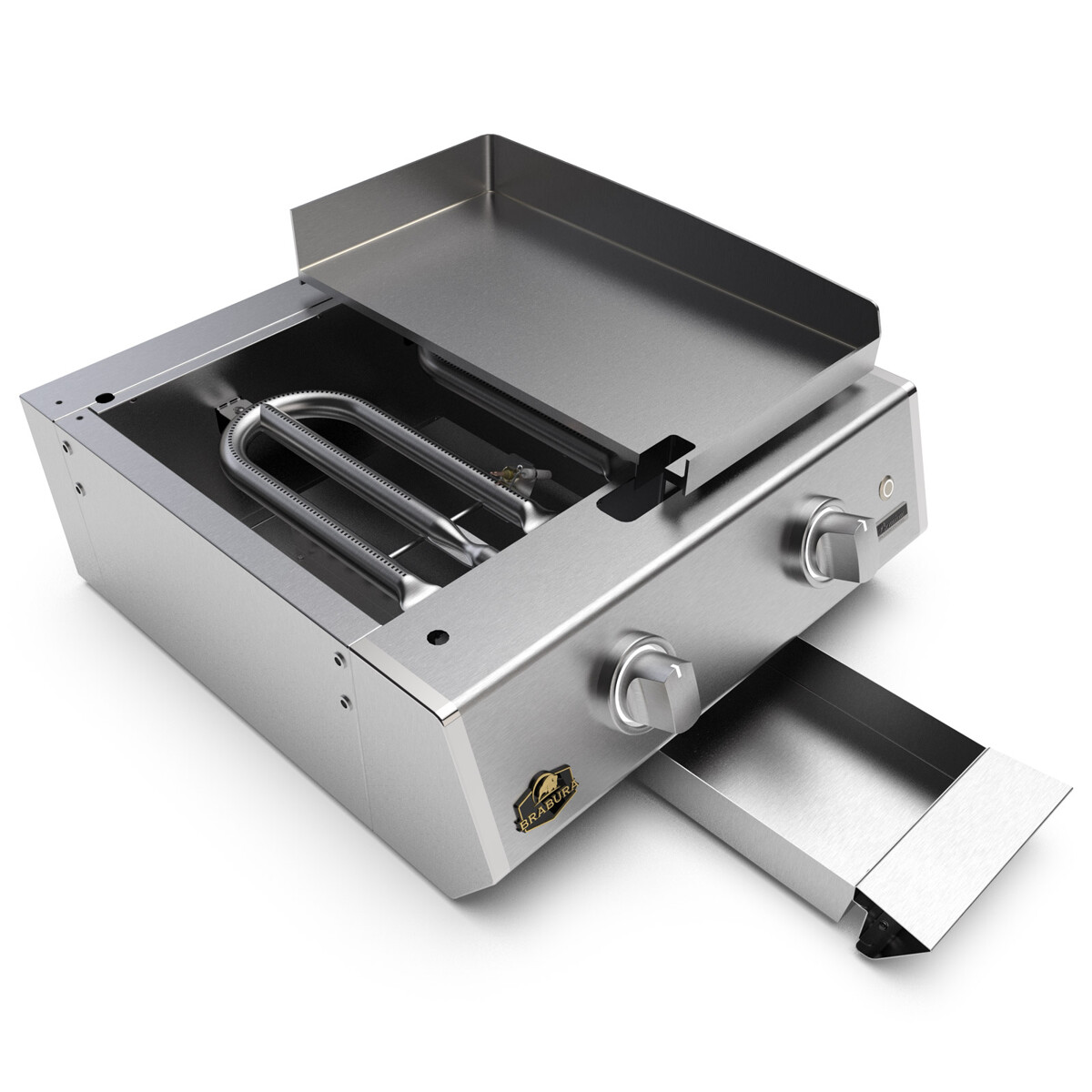 PLANCHA A GAS BRABURA L CLASS INOX 20