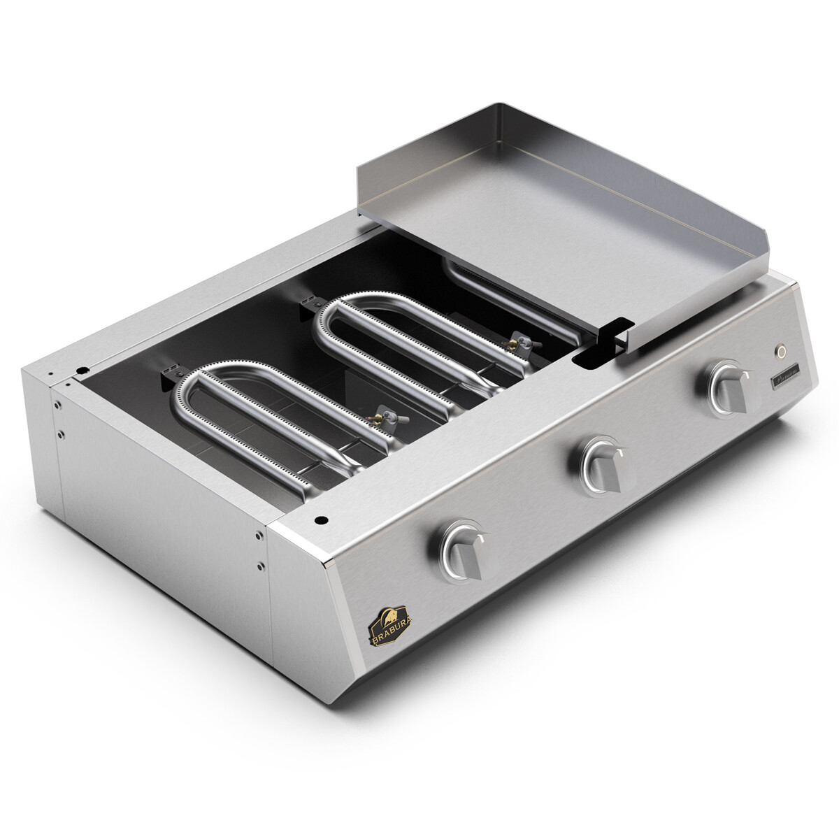 PLANCHA A GAS BRABURA L CLASS INOX 30