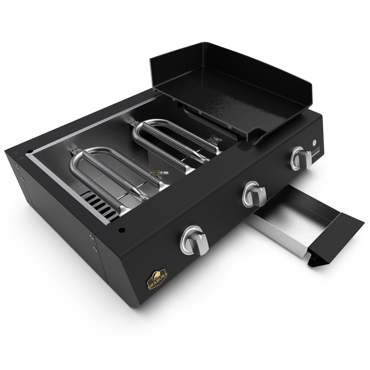 PLANCHA A GAS BRABURA L CLASS MATTE 30