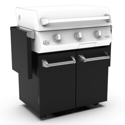 CARRELLO BRABURA VERNICIATO MATTE CART 30 Brabura Piastre in ghisa smaltata | Il Mondo Del Barbecue