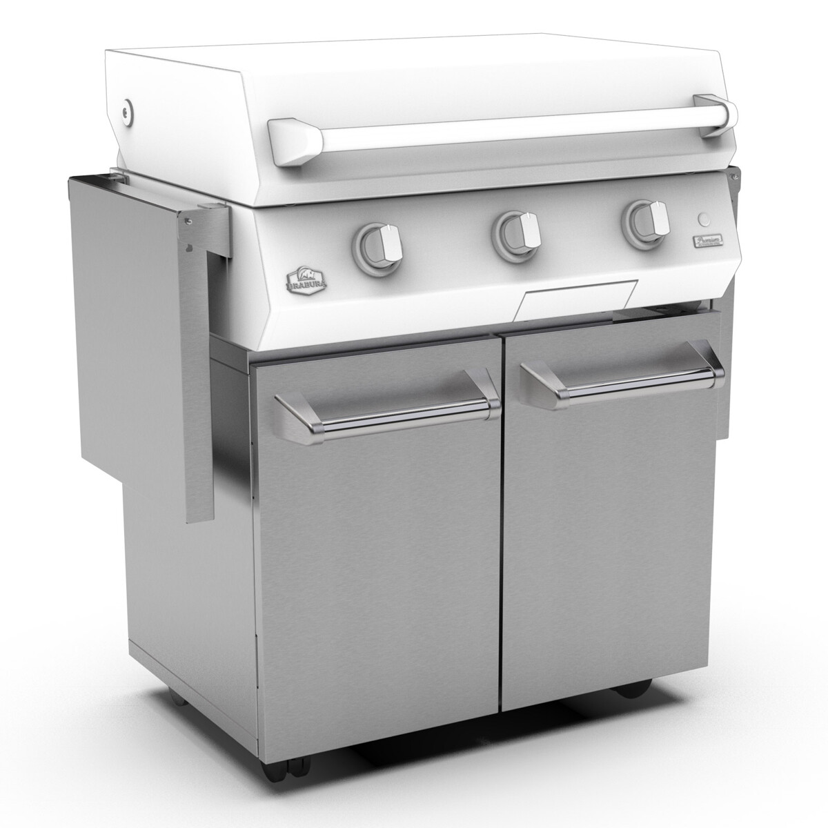 CARRELLO BRABURA IN ACCIAIO INOX CART 30 CARRELLO BRABURA IN ACCIAIO INOX CART 30