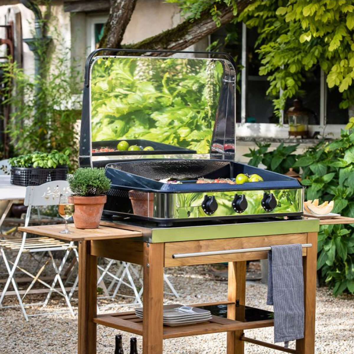 CARRELLO EMILE IN HPL E LEGNO CARRELLO EMILE IN HPL E LEGNO
