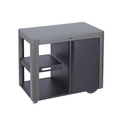 CARRELLO ACHILLE CON PORTE GRIGIO