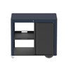 CARRELLO ACHILLE BLUE NAVY CON PORTE