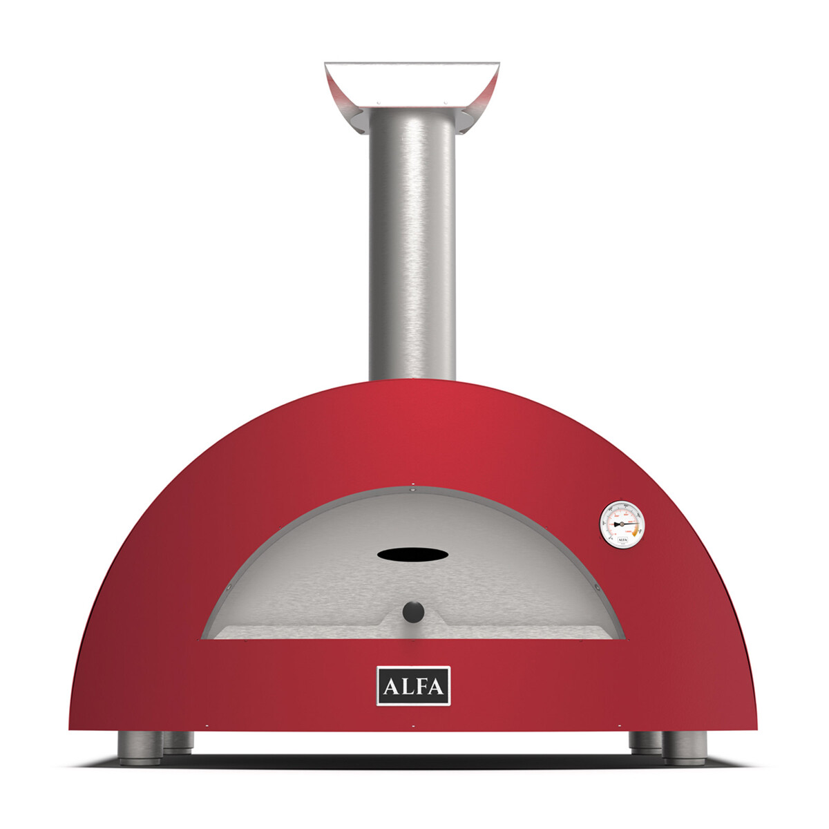 ALFA MODERNO 2 PIZZE FORNO PIZZA A LEGNA ANTIQUE RED Alfa forni Forni pizza | Il Mondo Del Barbecue