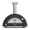 ALFA MODERNO 2 PIZZE FORNO PIZZA A GPL ARDESIA GREY Alfa forni Forni pizza | Il Mondo Del Barbecue