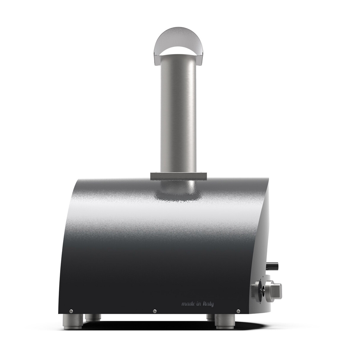ALFA MODERNO 2 PIZZE FORNO PIZZA A GPL ARDESIA GREY Alfa forni Forni pizza | Il Mondo Del Barbecue