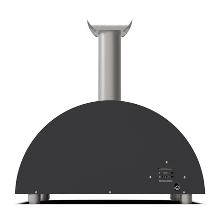 ALFA MODERNO 2 PIZZE FORNO PIZZA A GPL ARDESIA GREY Alfa forni Forni pizza | Il Mondo Del Barbecue