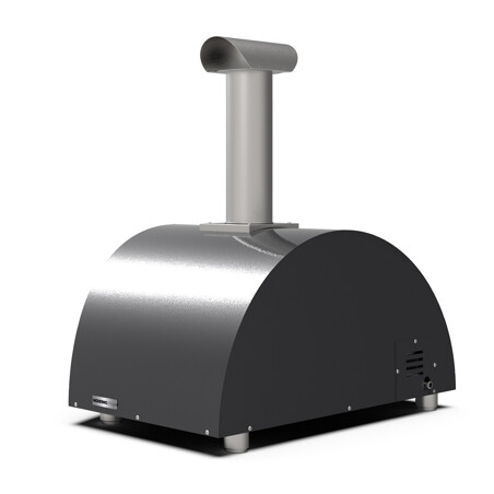 ALFA MODERNO 2 PIZZE FORNO PIZZA A GPL ARDESIA GREY Alfa forni Forni pizza | Il Mondo Del Barbecue