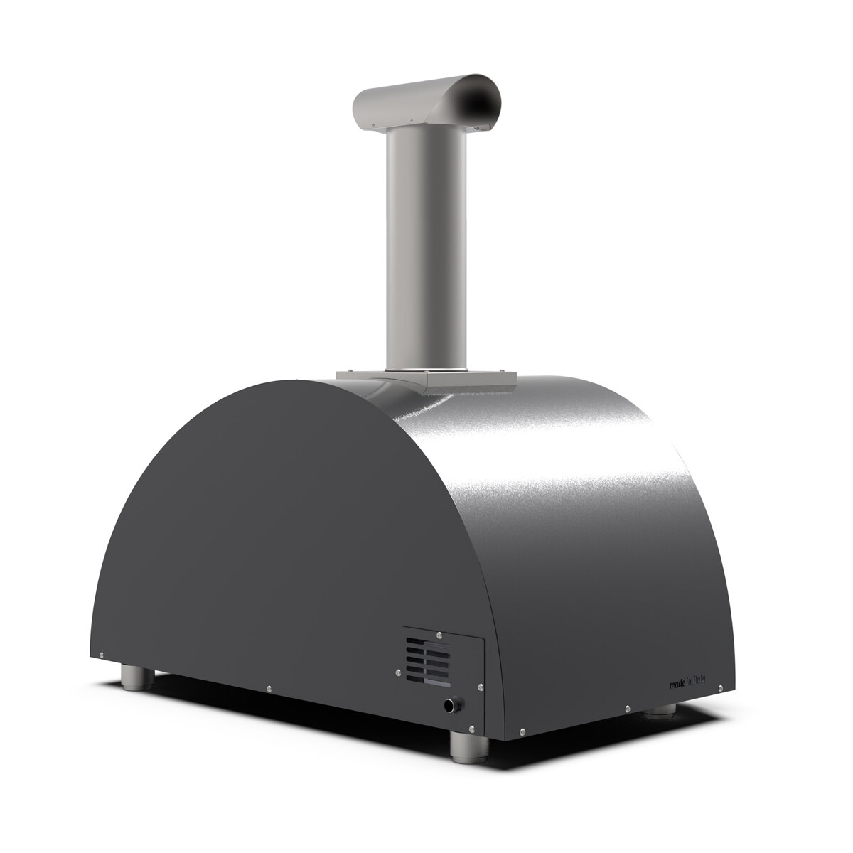 ALFA MODERNO 3 PIZZE FORNO PIZZA A GPL ARDESIA GREY Alfa forni Forni pizza | Il Mondo Del Barbecue