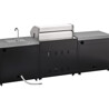 CROSSRAY WATERFALL 4 KITCHEN CON LAVELLO E FRIGORIFERO CROSSRAY WATERFALL 4 KITCHEN CON LAVELLO E FRIGORIFERO