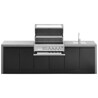 CROSSRAY WATERFALL 4 KITCHEN CON LAVELLO CROSSRAY WATERFALL 4 KITCHEN CON LAVELLO