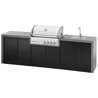 CROSSRAY WATERFALL 4 KITCHEN CON LAVELLO CROSSRAY WATERFALL 4 KITCHEN CON LAVELLO