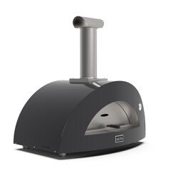ALFA MODERNO 3 PIZZE FORNO PIZZA A LEGNA ARDESIA GREY Alfa forni Forni pizza | Il Mondo Del Barbecue
