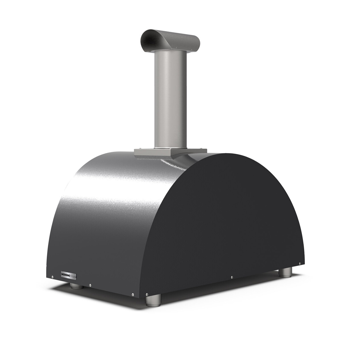 ALFA MODERNO 3 PIZZE FORNO PIZZA A LEGNA ARDESIA GREY Alfa forni Forni pizza | Il Mondo Del Barbecue