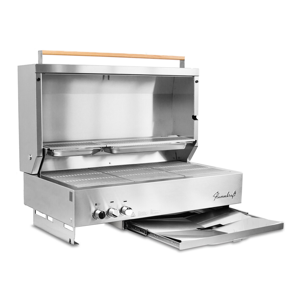 FLAMMKRAFT BLOCK D BUILT-IN (GEN.5) Flammkraft Barbecue da incasso | Il Mondo Del Barbecue