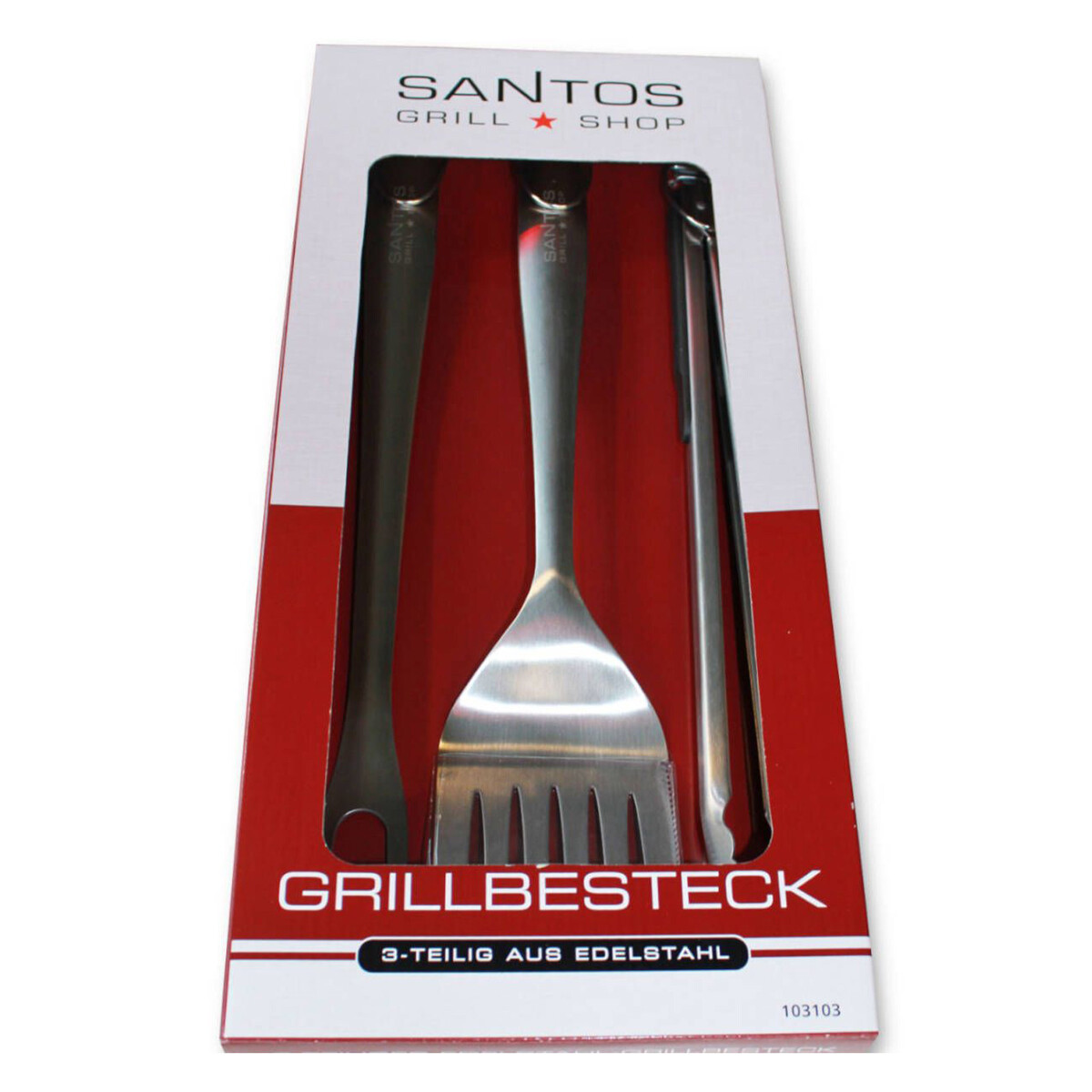 SET ATTREZZI CON FORCHETTONE 3 PZ SANTOS SET ATTREZZI CON FORCHETTONE 3 PZ SANTOS
