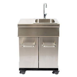 MOBILE LIMOUSINE INOX CON LAVABO PER BROIL KING REGAL Broil King Outdoor Kitchen| Il Mondo Del Barbecue