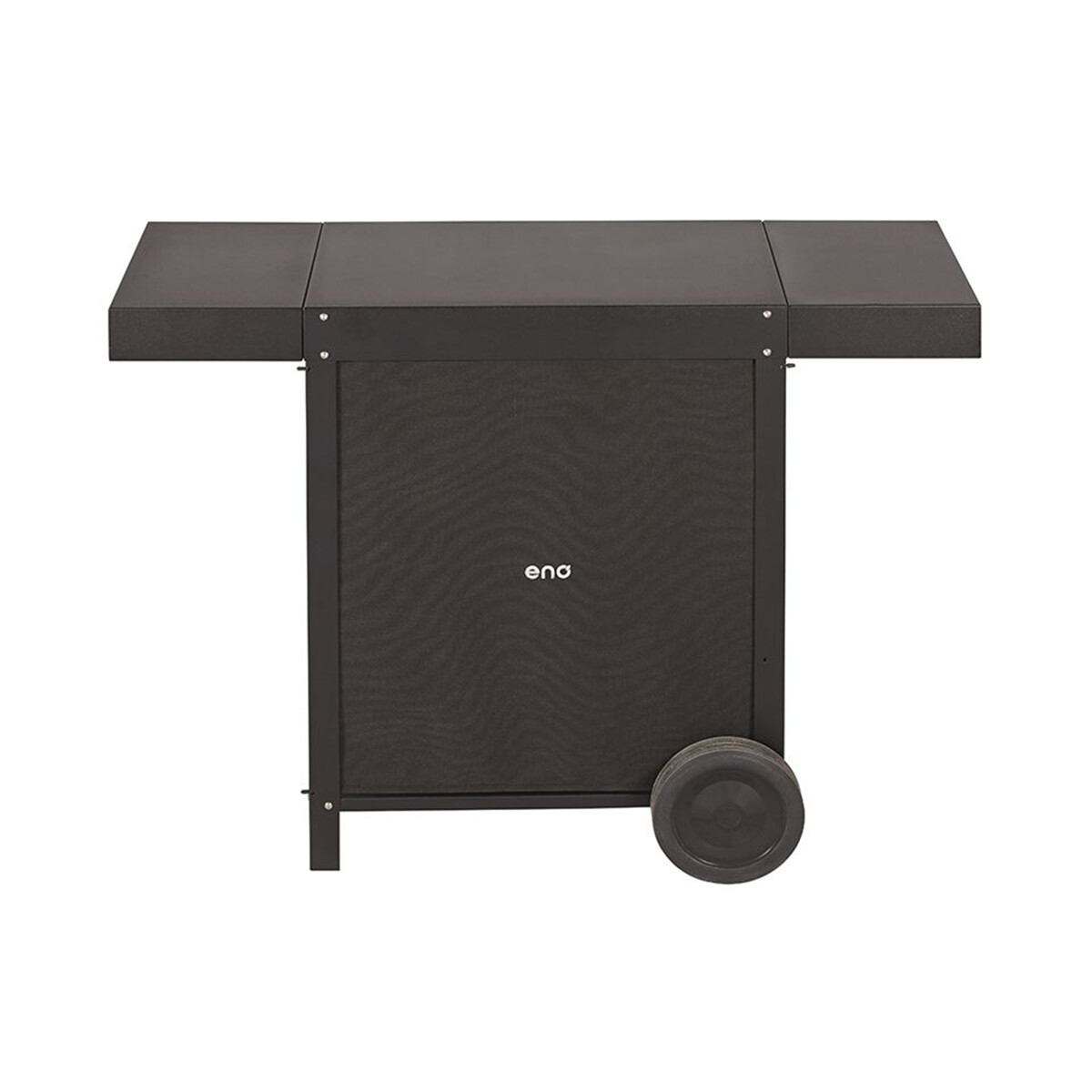 CARRELLO OSCAR NERO Eno Piastre in ghisa smaltata | Il Mondo Del Barbecue