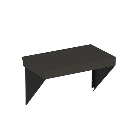MENSOLA MODULO FELIX 60CM GRIGIO SCURO  Eno Piastre in ghisa smaltata | Il Mondo Del Barbecue
