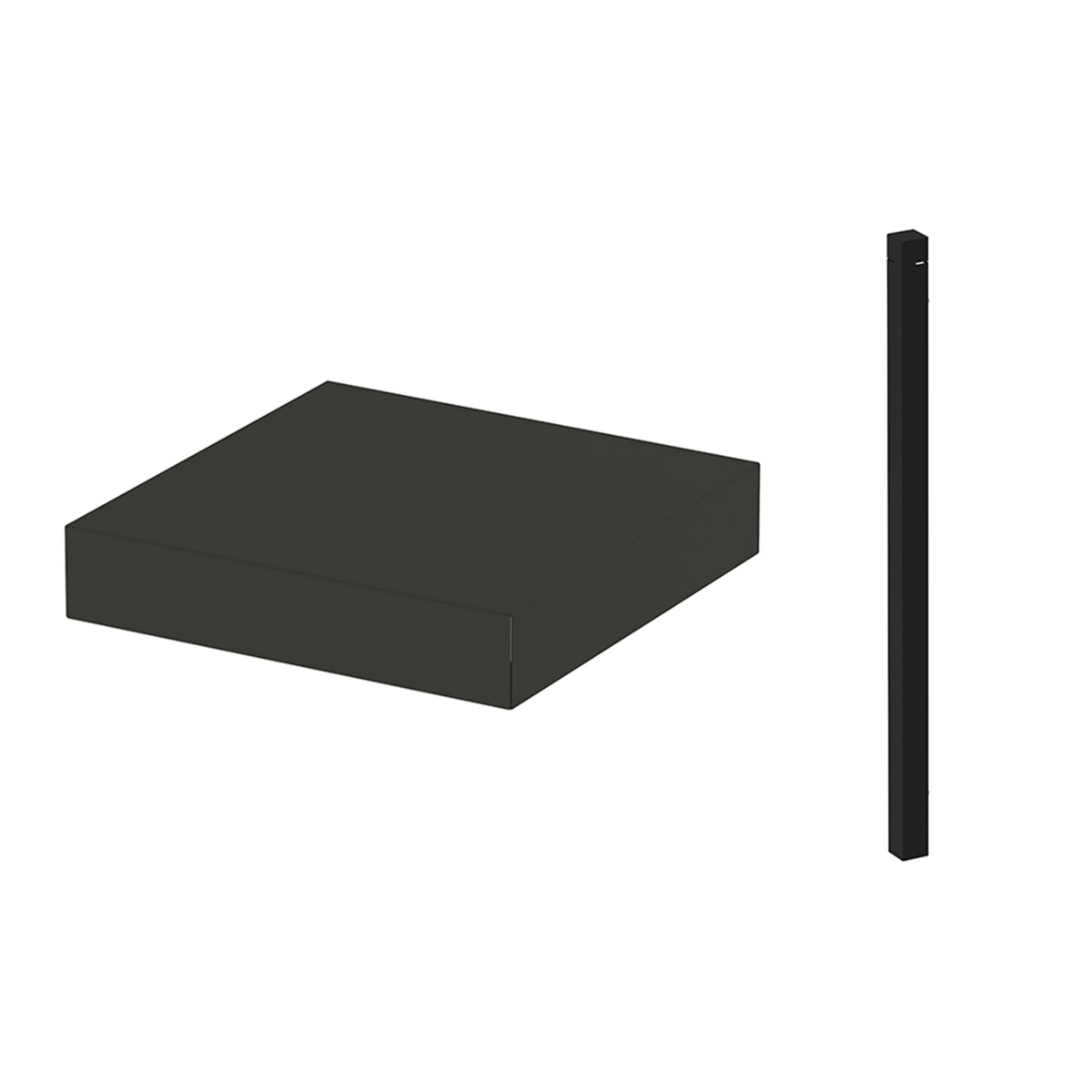 MENSOLA AD ANGOLO MODULO FELIX 35 CM GRIGIO Eno Piastre in ghisa smaltata | Il Mondo Del Barbecue MENSOLA AD ANGOLO MODULO FELIX 35 CM GRIGIO Eno Piastre in ghisa smaltata | Il Mondo Del Barbecue