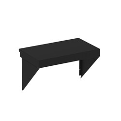 MENSOLA MODULO/FELIX 60 CM NERO Eno Piastre in ghisa smaltata | Il Mondo Del Barbecue