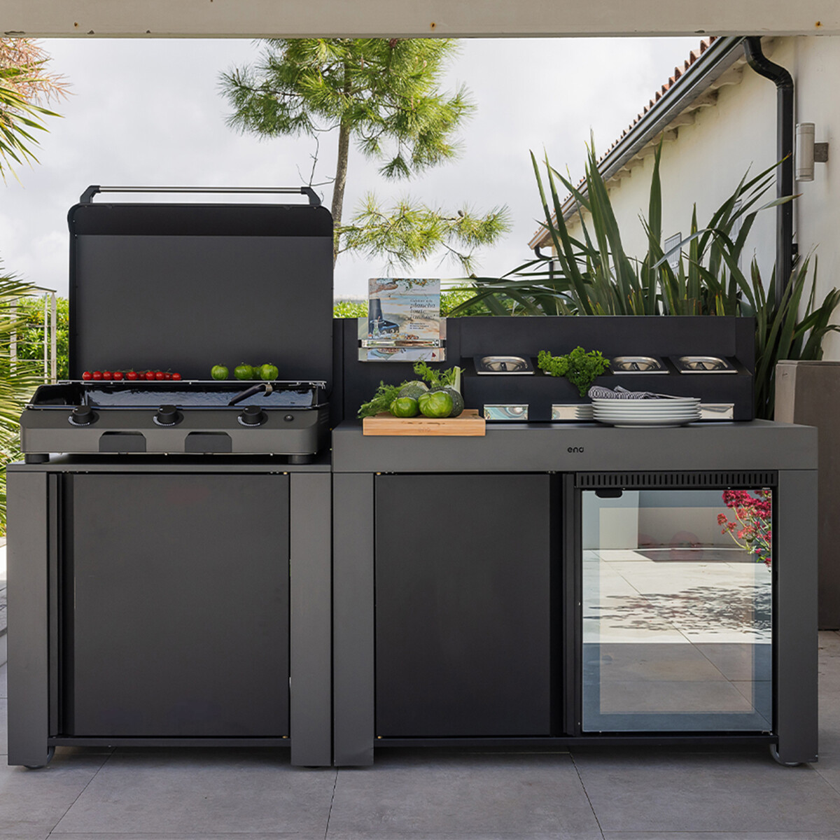 FRIGO 75L CON KIT FELIX Eno Piastre in ghisa smaltata | Il Mondo Del Barbecue FRIGO 75L CON KIT FELIX Eno Piastre in ghisa smaltata | Il Mondo Del Barbecue